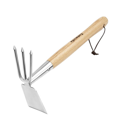 Eadwiella hoe-cultivator dual tool blade for easy soil work