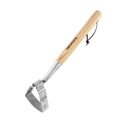 Eadwiella hula hoe mini 16 inch blade cuts deep weeds with precision