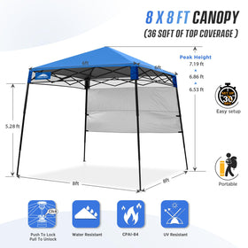 EAGLE PEAK canopy top with 190T Oxford fabric delivers UPF 50+ sun protection