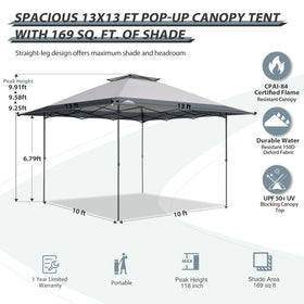 Eagle Peak automatic eaves extend for broader coverage