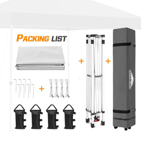 Eagle Peak compact portable design fits in most car trunks