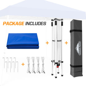 Eagle Peak durable canopy construction for everyday outdoor use