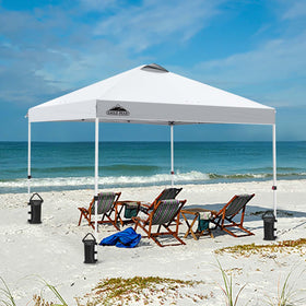 Eagle Peak easy setup supports one person for quick gatherings