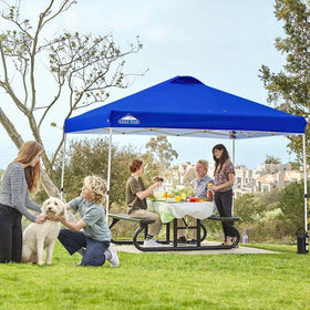 EAGLE PEAK heavy-duty steel frame delivers sturdy support