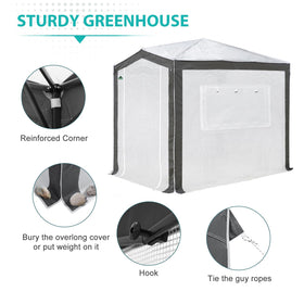 Versatile use for indoor and outdoor gardening with Eagle Peak.