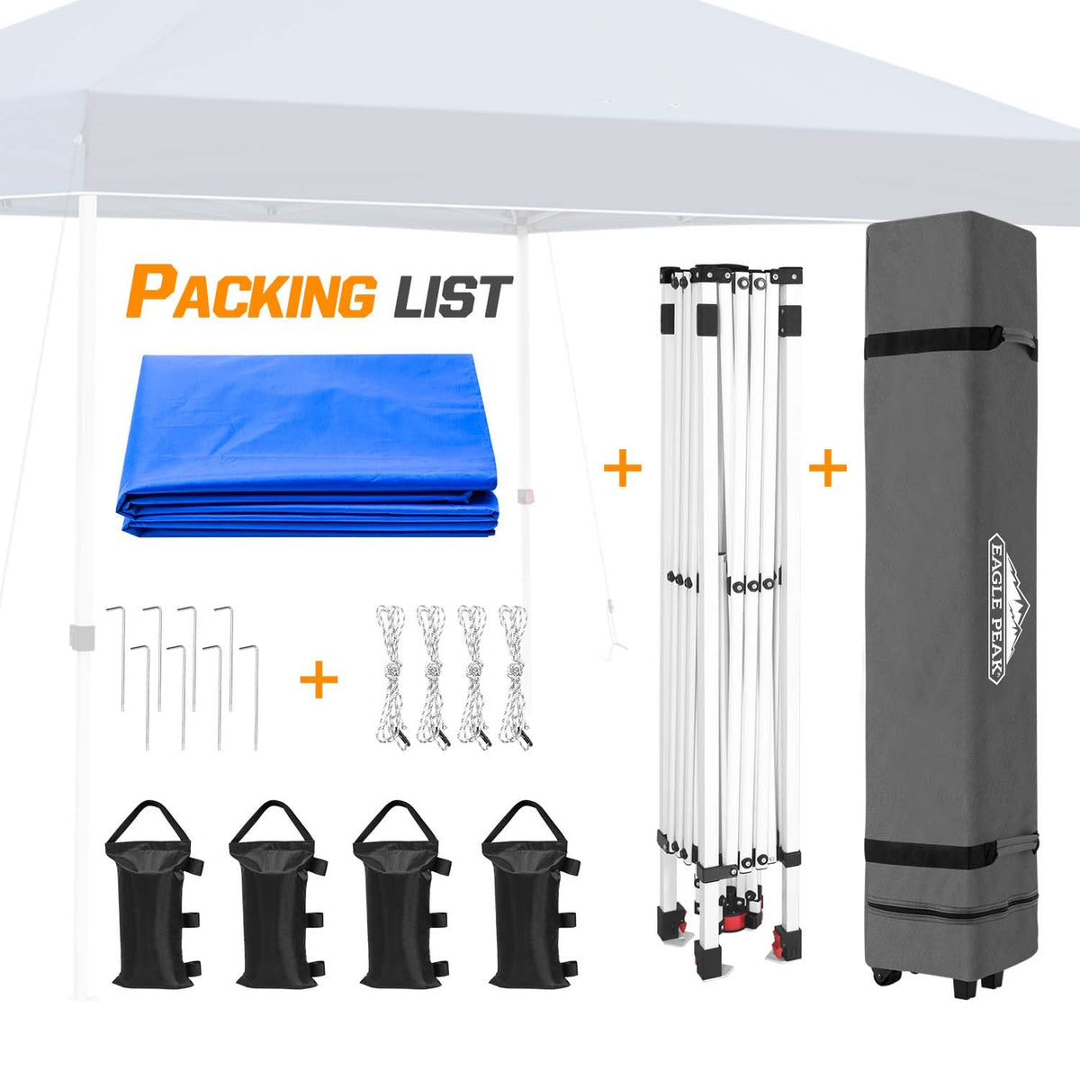 EAGLE PEAK quick setup canopy ideal for events and gatherings