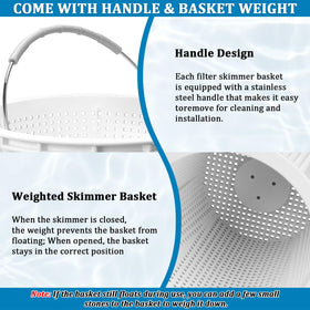 EAGLEGGO 316 stainless steel handle closeup highlights durable grip for easy lifting.