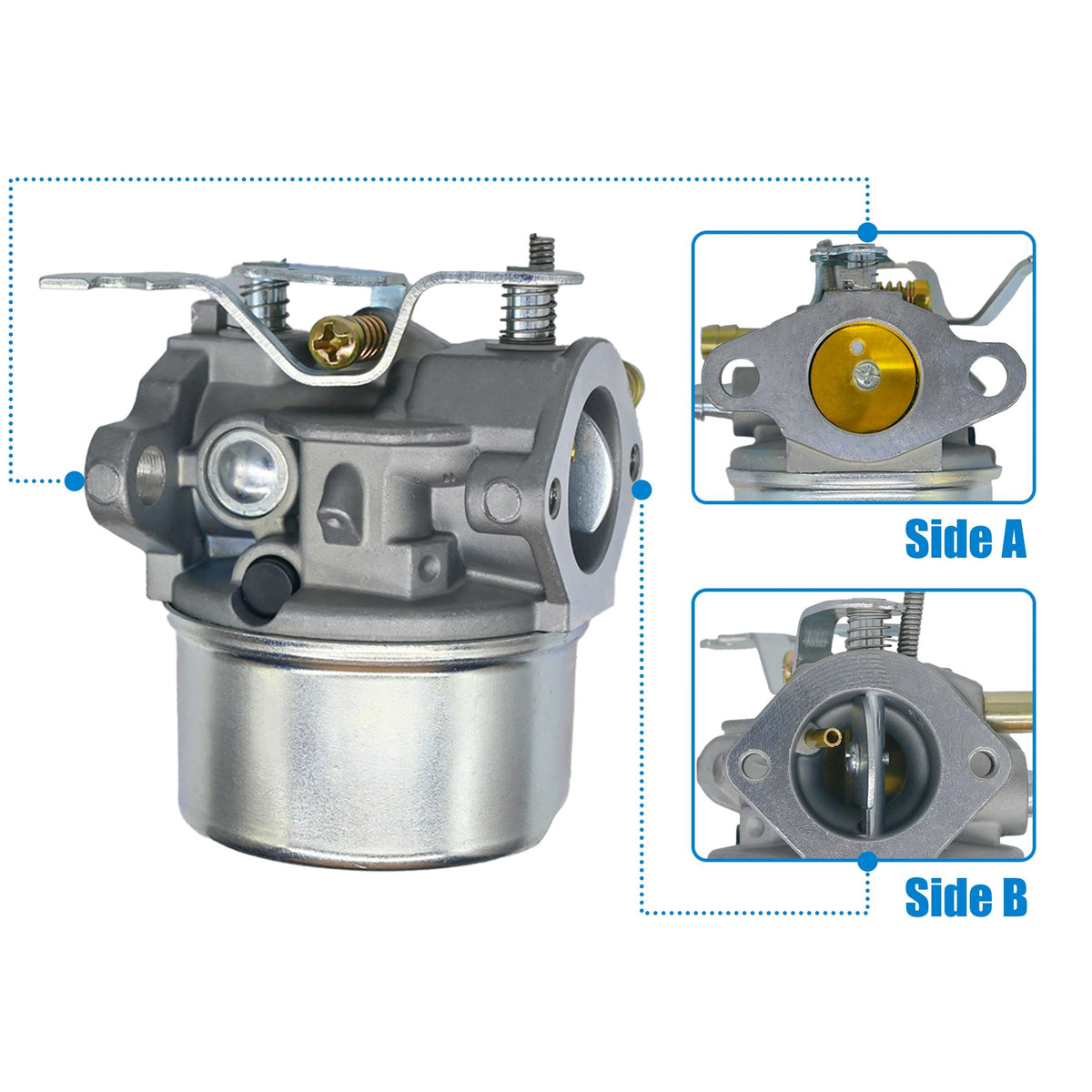 Durable components designed for reliable performance on 4-cycle Tecumseh applications.