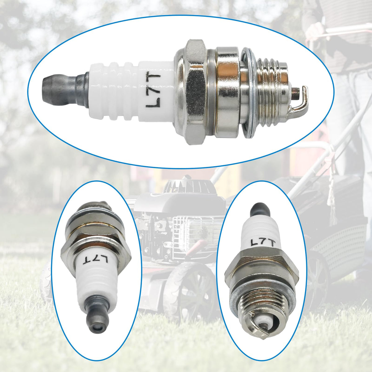 Eamonhigh L7T RCJ6Y spark plug supports reliable starts and steady operation