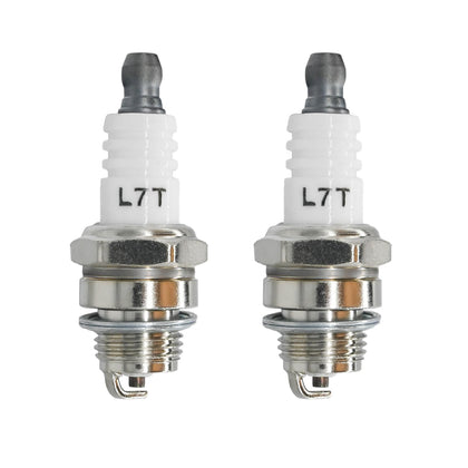 Eamonhigh L7T spark plug close-up for NGK BPMR7A, dependable 2-stroke fit.