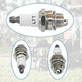 Eamonhigh two-pack L7T spark plugs for maintenance.