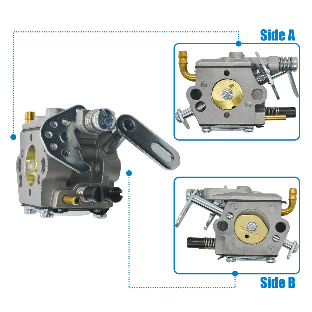 Eamonhigh spark plug and primer bulb aid reliable starts.