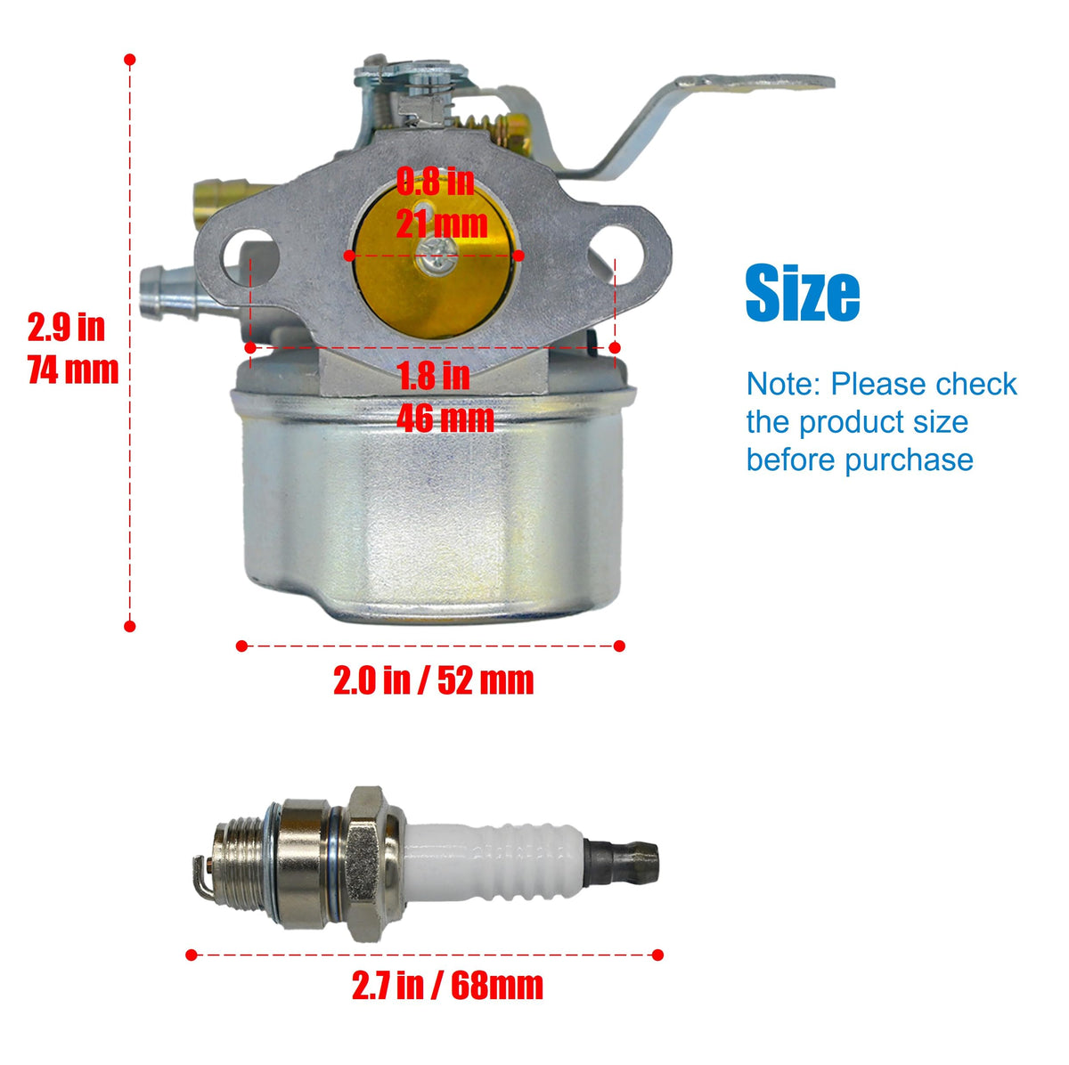 Eamonhigh air filter and pre-filter included for cleaner intake and longer engine life.