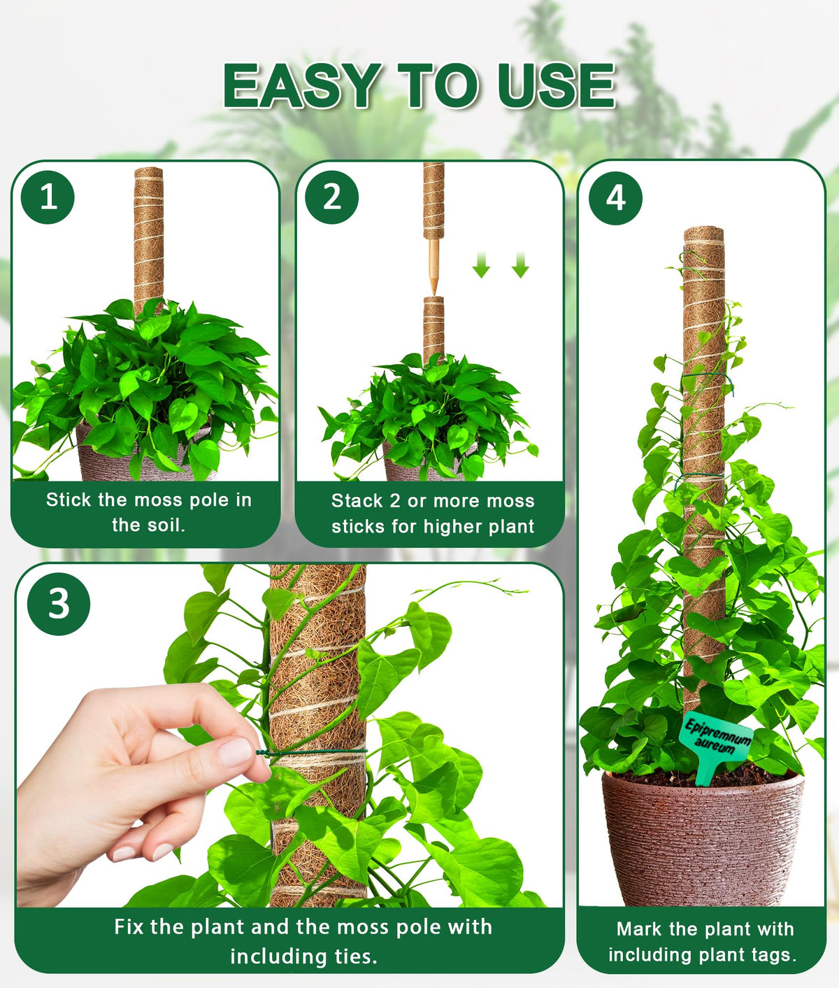 EAONE PVC core inside for sturdy, long-lasting support