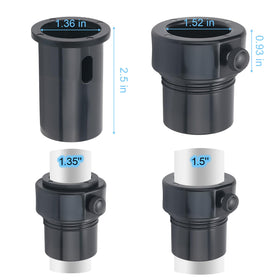 EAORBD Baja deck sleeve compatibility ensures a secure fit for different poles.