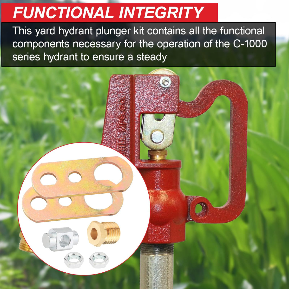 EAORBD C-1000 hydrant draw straps for simple replacement