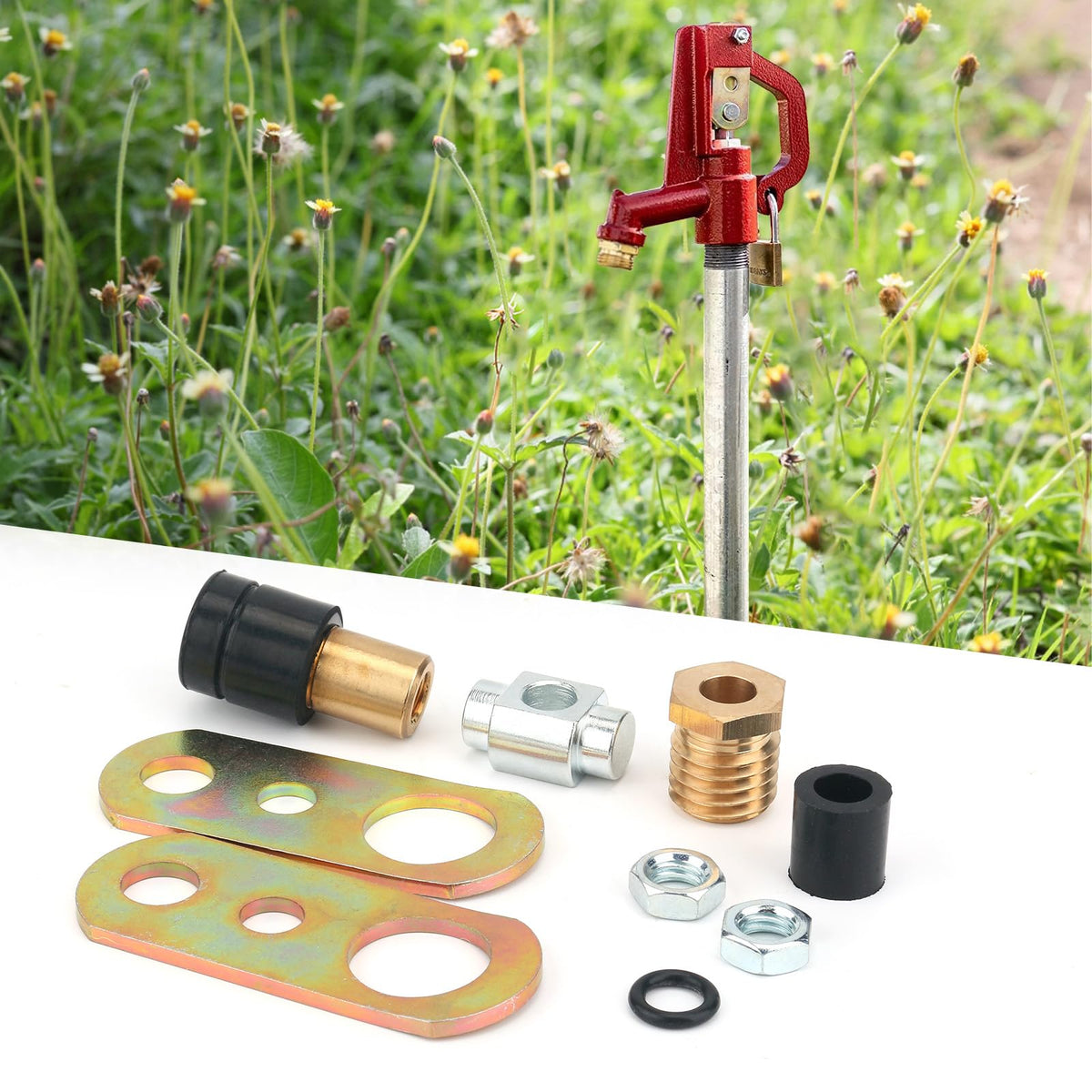 EAORBD C-1000 hydrant part kit installation in progress, minimizes downtime