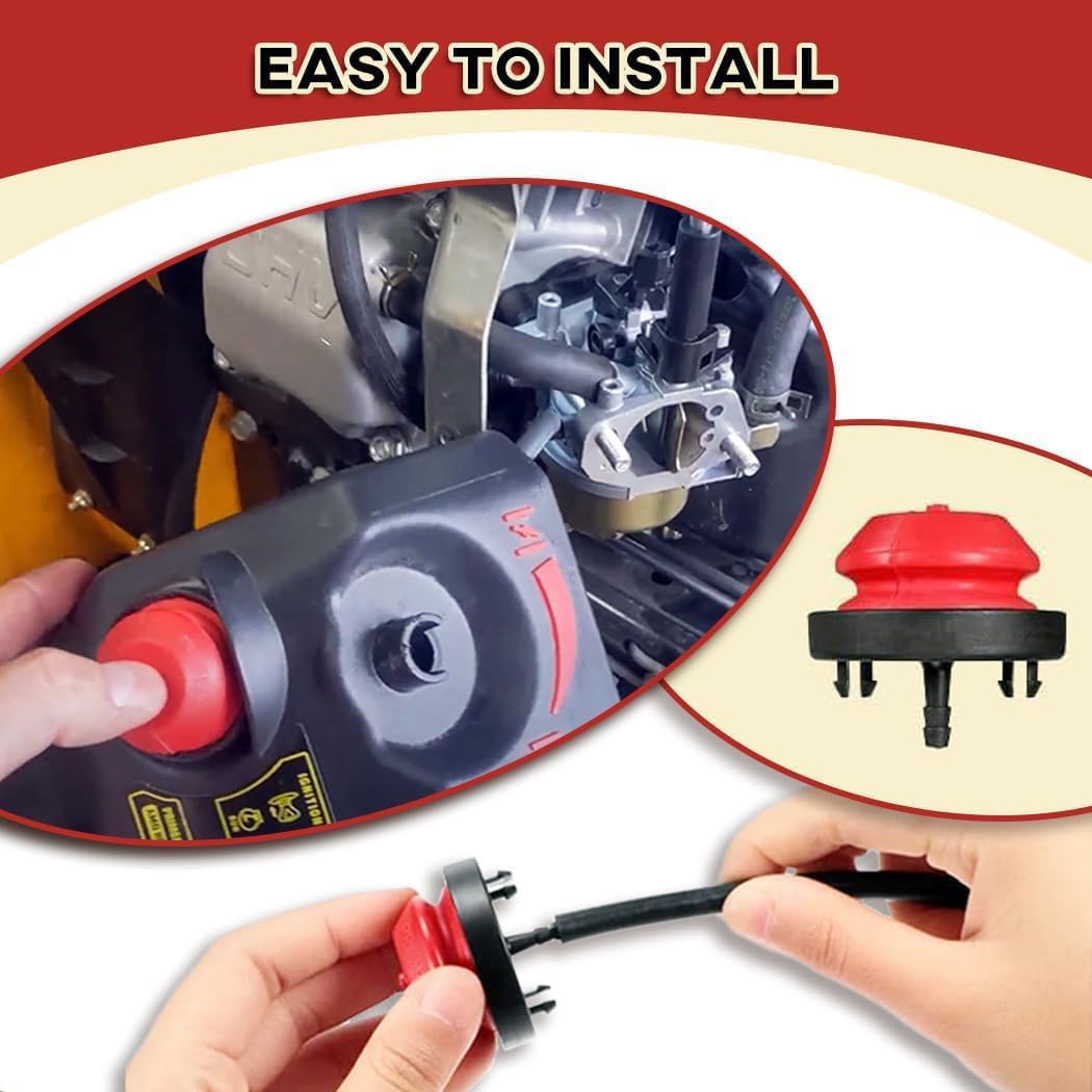 Earlyred Lawn-Boy snow thrower primer bulb supports smooth starts.