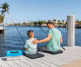 Earth Edge kneeling pad is lightweight for quick kneeling sessions.