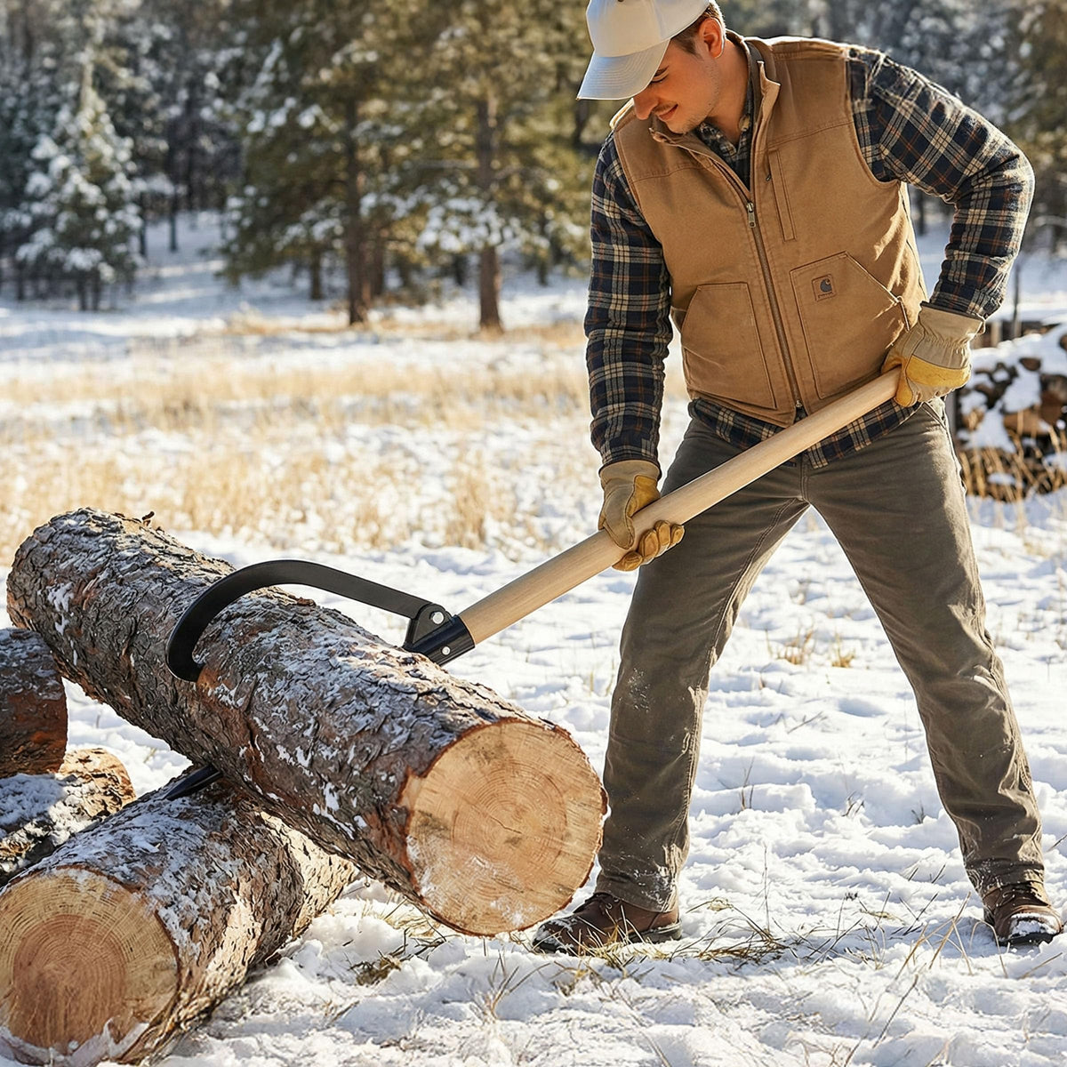 Earth Worth log tool dimensions 49 x 8 x 2.25 inches highlight durable performance.