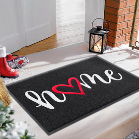 EARTHALL door mat front door 32x20 traps dirt and keeps entryways clean