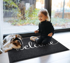 Earthall front door mat durable for daily high-traffic use