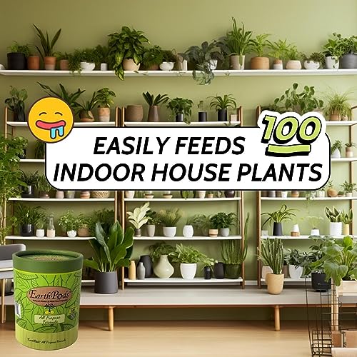 Healthy EarthPods-powered houseplants thriving in pots and baskets