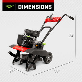 Removable side shields and outer tines on Earthquake Versa for customization