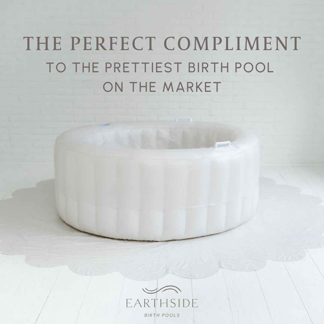 Earthside Birth Pool Liner hygiene-shield protects cleanliness for a pristine birth space.
