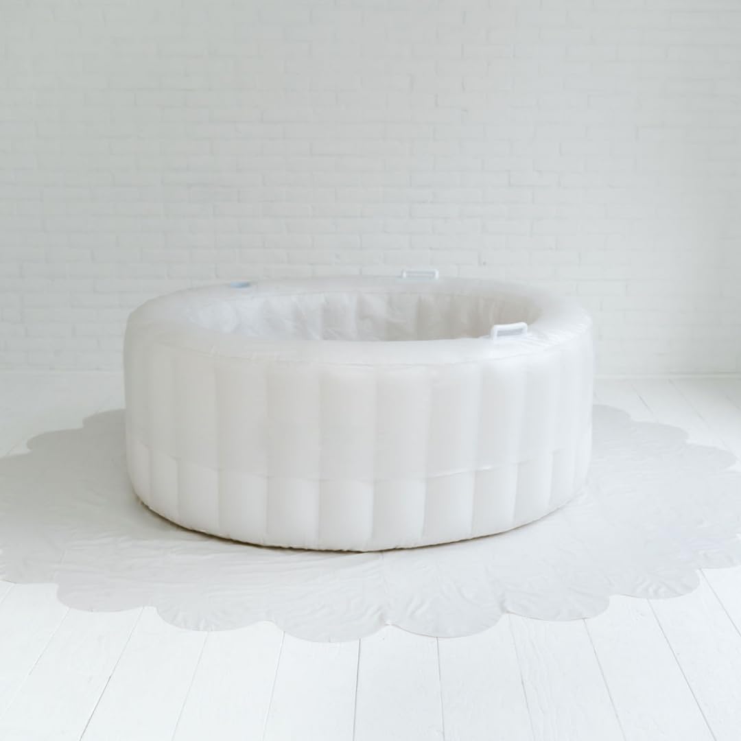 Earthside Birth Pool Liner original-fit shows a snug, barely-there look for a seamless fit in the Earthside pool.
