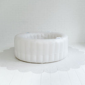 Earthside Birth Pool Liner original-fit shows a snug, barely-there look for a seamless fit in the Earthside pool.