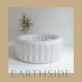 Earthside Birth Pool Liner quick-removal allows focused bonding after birth.