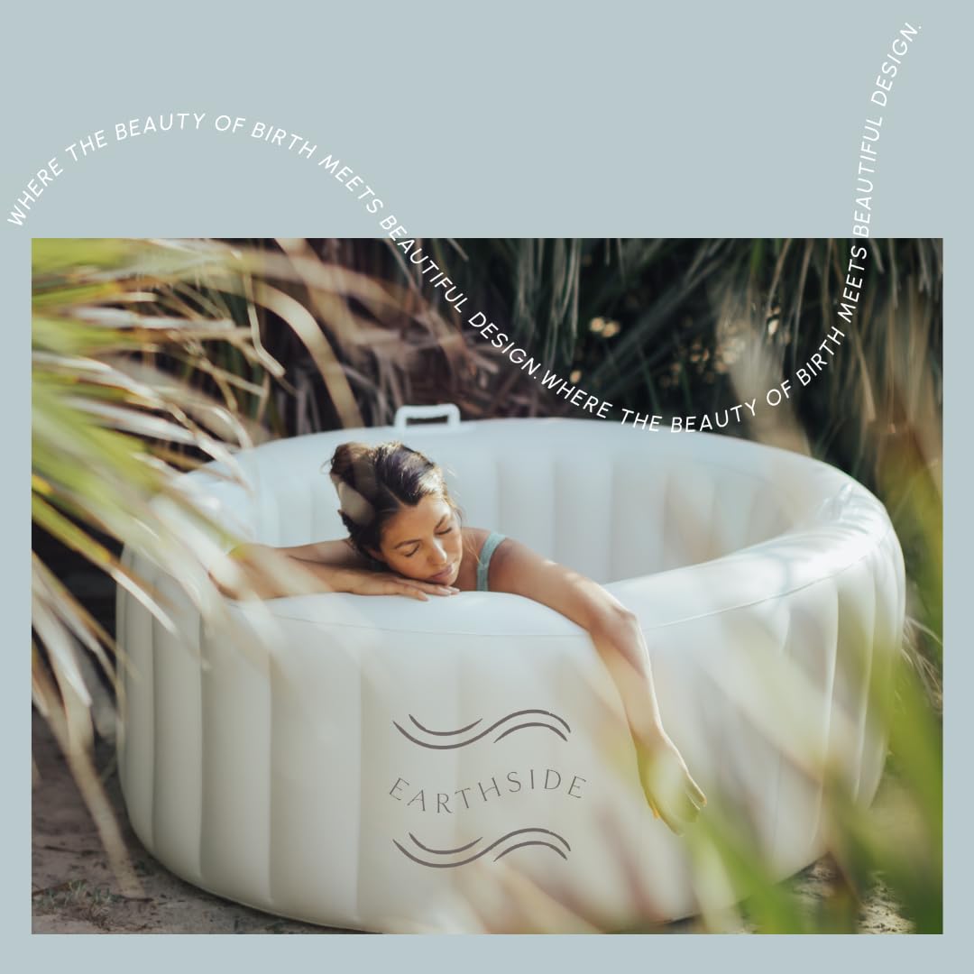 Earthside Birth Pools floor covering protects indoor surfaces in home birth spaces