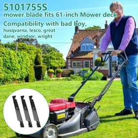 Earthtec 5101755S blade durability resists impact during mowing.