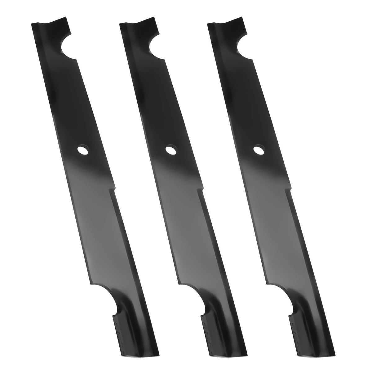 Earthtec 5101755S blade pack for 61-inch decks provides a ready replacement.
