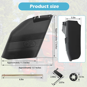 Earthtec shield kit contents include shield spring rod and push nut for replacement