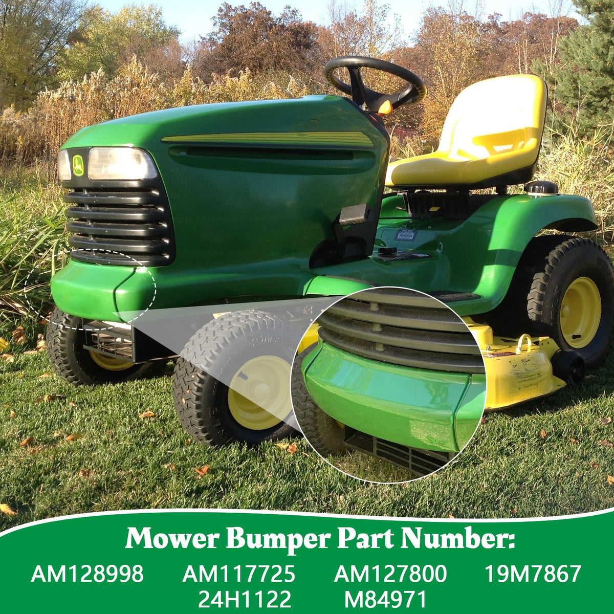 Earthtec LT160 hood hinge replacement protecting mower hood life
