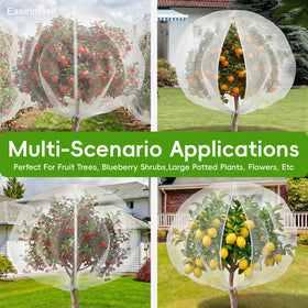EaseInstall reusable design stores compactly for multiple seasons.