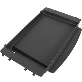 EasiBBQ 7658 cast-iron griddle for Weber Spirit portrait shows a durable, ready-to-use cooking surface.