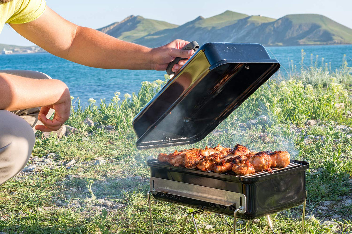 EasiBBQ 80631 grate fits Weber Go-Anywhere charcoal and gas models.