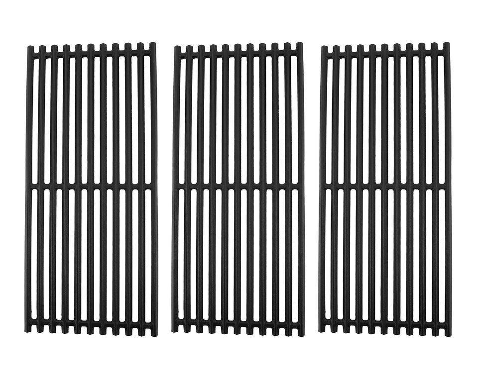EasiBBQ cast iron grates for Char-Broil infrared 3-burner, durable surface for even heat and searing.