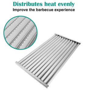 Emitter plate dimensions 17x9-8in suitable for Char-Broil fit
