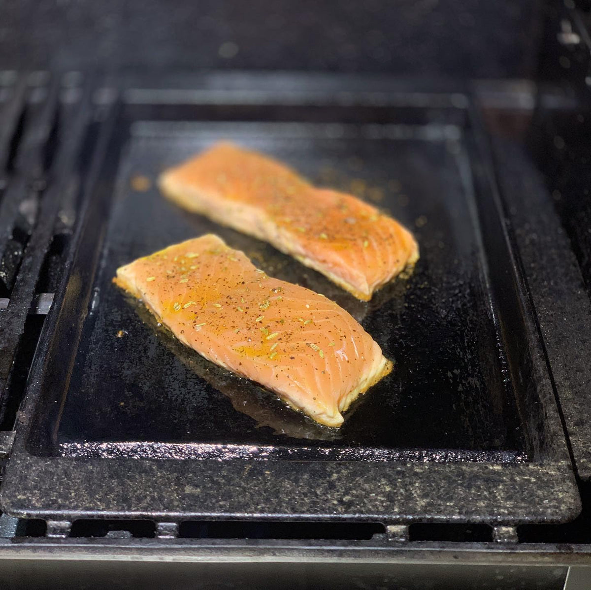 EasiBBQ Genesis compatibility griddle demonstrates cross-brand versatility for grilling setups.