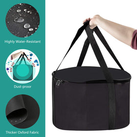 EasiBBQ protective bag guards against scratches during transport.