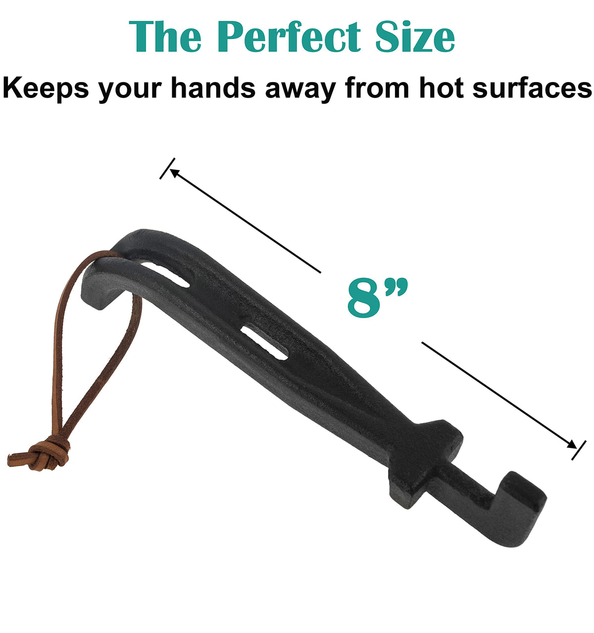 EasiBBQ universal grate lifter fits most grills for quick grate removal