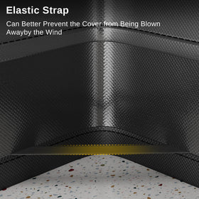 Dual-side ventilation on East Oak cover promotes airflow and moisture evaporation