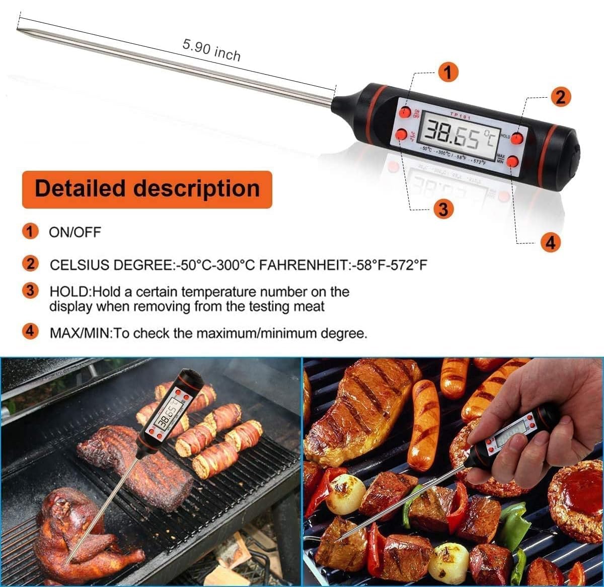 EastKing smoker accessories set keeps grilling gear organized