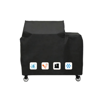 EastKISS Recteq RT-800 grill cover showing precise fit and durable weatherproof design