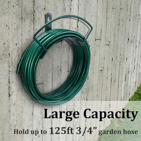 Forest green finish highlights durable outdoor storage solution.
