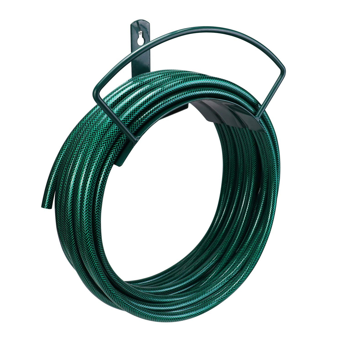 Ideal for garden and patio walls, keeping hoses tidy.